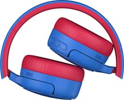 PowerLocus Tiger Draadloze Over-Ear Koptelefoon voor Kinderen, Active Noise Cancelling, 74dB/85dB/94dB Limiet, met Microfoon - Blauw/Zwart — thumbnail 6
