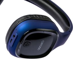 Grixx Bluetooth Koptelefoon On-Ear – Draadloos & Bedraad – Microfoon – 10 uur batterij – Lichtgewicht (150g) – Blauw — thumbnail 3