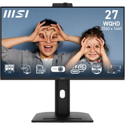 MSI Pro MP275QPDG - QHD IPS Docking Monitor - USB-C 98w - RJ45 - 27 inch — thumbnail 6