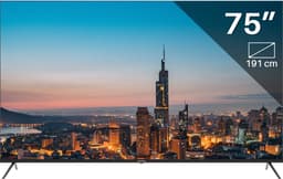 TeeView Google Smart TV - QLED 4K - 75 inch/191 cm - Frameless Design - Tripple Tuner DVB-T/T2/S/S2/C - HDMI x3, USB x2, CI+ - Voice Controle & Streaming apps - In Eindhoven geassembleerd - TV75QQG-EU — thumbnail 10