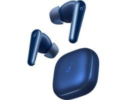 soundcore Liberty 5 by Anker, draadloze oordoppen met noise-cancelling, 2x sterkere stemonderdrukking, realtime adaptieve noise canceling, snelladen, Dolby Audio, heldere gesprekken met 6 microfoons en AI, lange batterijduur