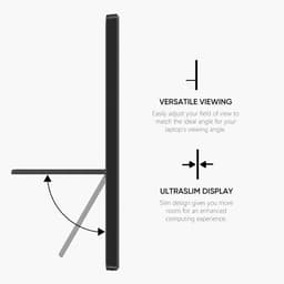 Portable Monitor Full HD USB-C - 15.6 Inch Inclusief Hoes - Met Speakers - Plug en Play - Draagbare monitor - Draagbaar scherm - Draagbare monitor voor laptop - draagbaar scherm voor laptop - portable beeldscherm - USB Monitor — thumbnail 5