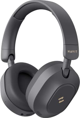 Havit H668BT (Black) Hoofdtelefoons Bedraad en draadloos Hoofdband Muziek/Voor elke dag USB Type-C Bluetooth Zwart — thumbnail 1