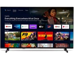 MEDION 80 cm 32" Full HD TV Android TV Smart TV HDR Prime Video PVR Bluetooth, MD832100