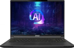 "MSI Stealth A16 AI+ A3XWIG-016NL - Laptop - 16"" - 2560 x 1600 @ 240 Hz - AMD Ryzen AI 9 HX 370 - 32 GB DDR5 - 2 TB SSD - NVIDIA GeForce RTX 5080 - Wi-Fi 7 - Windows 11 Home - Qwerty - Zwart" — thumbnail 8