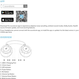 Soundcore Space One Pro by Anker, adaptieve actieve ruisonderdrukking, 6 microfoons, opvouwbaar design, 60 uur lossless audio, ultrasnel opladen, hi-res draadloze audio via LDAC, comfortabele pasvorm — thumbnail 7