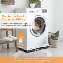 Wasmachine verhoger - Wasmachine verhoger - Wasmachine sokkel - Wasmachine verhoger met lade - Wasmachine opbouwmeubel - Wasmachine opbouwmeubel - Wasmachine Sokkel — thumbnail 2