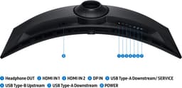 Samsung Odyssey G9 - LS49FG916EUXEN - Ultrawide DQHD Gaming Monitor - 144hz - 49 inch — thumbnail 3