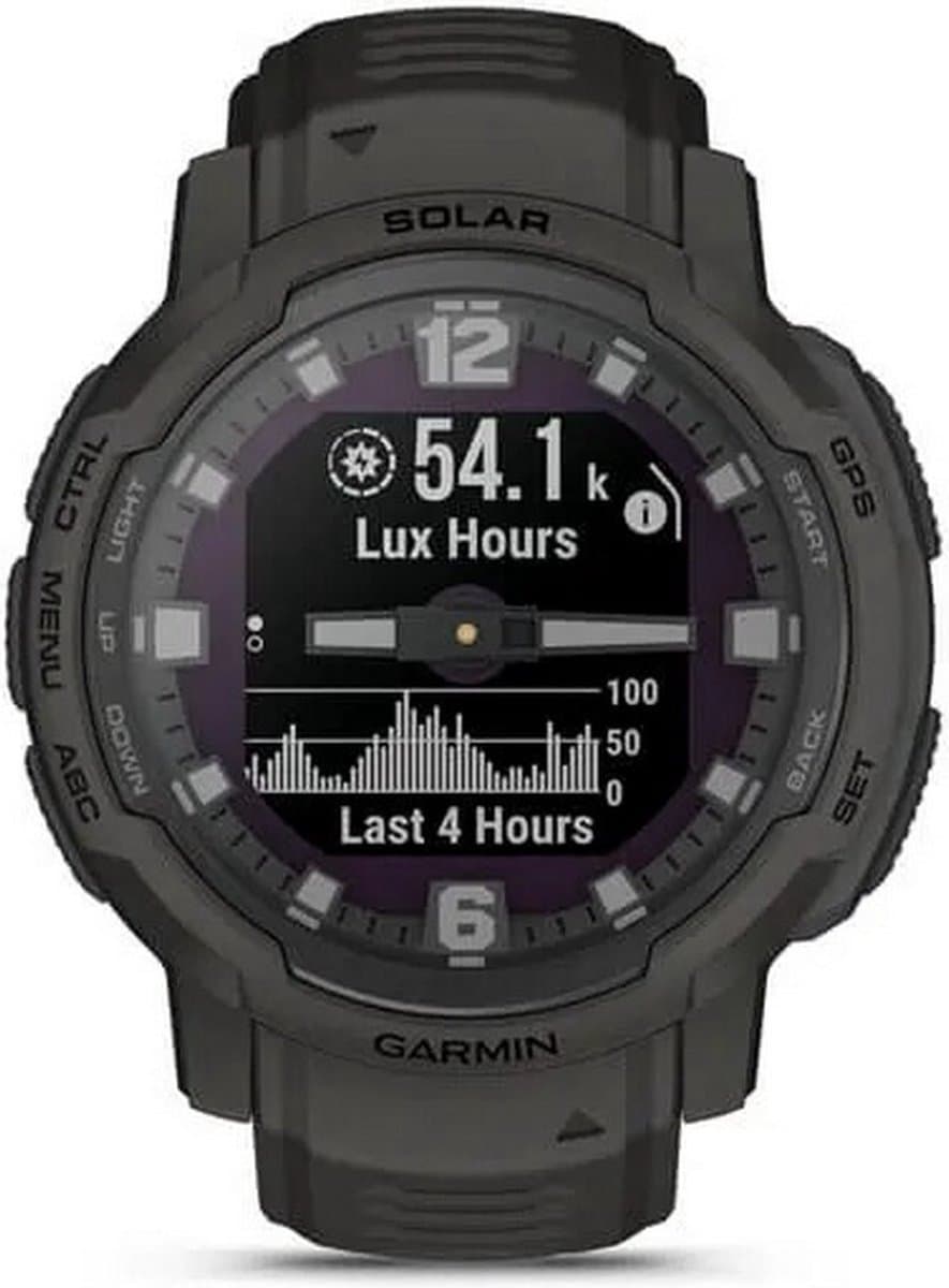 Garmin 010-02730-01 Instinct Crossover Solar Unisex Smartwatch — afbeelding 1