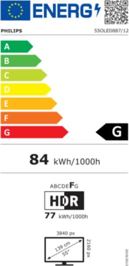 Philips 55OLED887/12 -55 inch - 4K OLED - 2022 — thumbnail 6