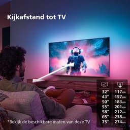 Philips Ambilight 48OLED848/12 TV - 48 inch - 4K OLED - 2023 - Smart TV — thumbnail 10