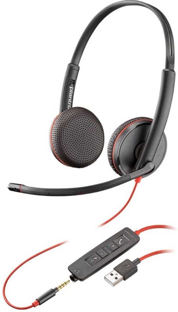 Hoofdtelefoon met microfoon Poly 209747-201 — afbeelding 1