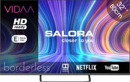 Salora 32HV210 VIDAA Smart HD TV 81 cm Zwart — thumbnail 6