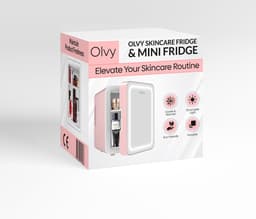 Olvy Skincare Fridge - Mini Koelkast - Inclusief E-Book - Skincare Koelkast - Make-up Koeling - 4 Liter — thumbnail 6