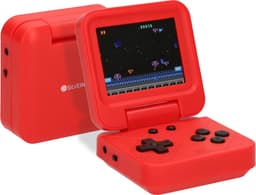 Silvergear Retro Game Console Opvouwbaar met 240 Spellen - Geen Internet Nodig - Spelcomputer voor Kinderen - Gaming Computer - Game Console Handheld - Vakantie Speelgoed - Cadeau voor Jongens en Meisjes - 6, 7, 8, 9, 10, 11, 12+ Jaar - Rood — thumbnail 8