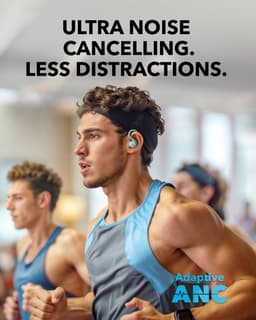 soundcore Sport X20 by Anker, True-Wireless Workout Earbuds, Rotatable and Extendable Ear Hooks, Noise Cancelling, Deep Bass, IP68 Waterproof, Sweatproof, Dustproof, 48H Play, Sport Earbuds for Gym — thumbnail 5
