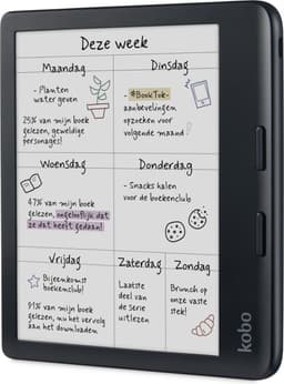 Kobo Libra Colour Stylus Bundel - E-reader - 7 inch kleurenscherm - Inclusief Kobo Stylus 2 - Zwart — thumbnail 2
