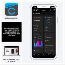 Garmin fenix 8 - Multisport Smartwatch - AMOLED-Scherm - 43mm - Zilverkleurig/Wit — thumbnail 10