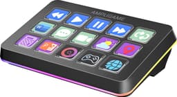 FIFINE - D6 - Mixer - RGB Studio Controller - 15 LCD Aanpasbare Toetsen - Podcast / Streaming / Gaming - Inclusief Gratis Software - Zwart — thumbnail 5