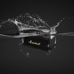 Marshall Emberton III - Bluetooth Speaker - Black and Brass — thumbnail 8