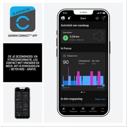 Garmin Lily 2 Active - Smartwatch - 35 mm - Lunar Goudkleurig met Bone Siliconen Bandje — thumbnail 5