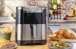 Tefal Easy Fry & Grill XXL EY801D - 2-in-1 Airfryer - 6,5L - Grillfunctie - Voor 6 Personen - RVS — thumbnail 7