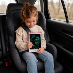 Tekenbord kinderen Kiraal - Tekentablet - LCD Tekentablet kinderen - Grafische tablet kinderen - Kindertablet Roze — thumbnail 4