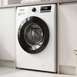 Heinner HWM-HME7012IVSMA+++ Slanke Wasmachine 7 kg - 47 cm Diep - 1200 toeren - Invertermotor - Energieklasse A - 15 programma's - Stoomfunctie - Anti-Allergie - Kinderslot - Digitaal Display - Wit - 5 Jaar Garantie — thumbnail 7