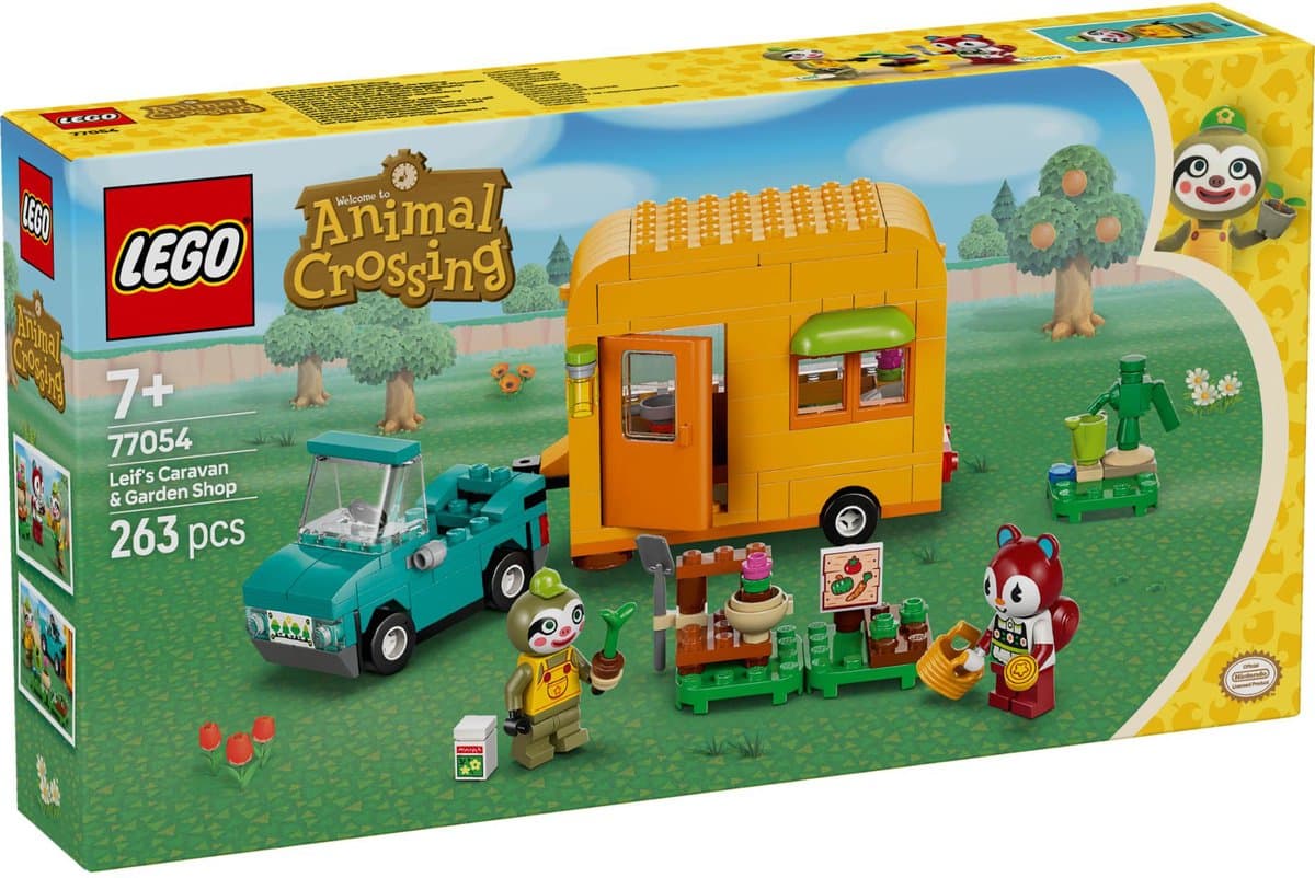 LEGO Animal Crossing Leifs caravan en tuinwinkel - 77054 — afbeelding 1