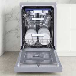 Heinner HDW-FSM45710AXD+++ Slim Vaatwasser 45 cm - Vrijstaand - 10 Couverts - 49 dB Stil - 7 Wasprogramma’s - Extra Droog & Dual Zone - AquaStop - RVS - 5 Jaar Garantie — thumbnail 7
