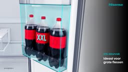 Hisense RS5P528STIE - Amerikaanse koelkast - RVS - No-Frost - 178 cm hoog - 528 liter - Energielabel E - Invriesvermogen 10 kg/24u - Geluidsniveau 40 dB(A) - IJs- en waterdispenser - LED Display - FastFreeze - Deuralarm - Interverter Compressor — thumbnail 17
