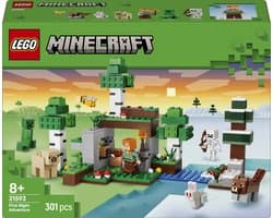 LEGO Minecraft Eerste Nacht-Avontuur Speelgoed voor Kinderen en Kinderkamer Decoratie 21593
