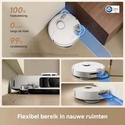 Dreame L10s Ultra Gen 3 Set – Robotstofzuiger met Dweil - 25.000 Pa Zuigkracht - Automatische Leeg- & Zelfreinigende Dweilfunctie - Custom Clean™ Technologie - Slimme zijborstels — thumbnail 5