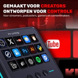 ProFPS Streaming Deck – 18 Macrotoetsen – RGB – Windows & MacOS — thumbnail 4