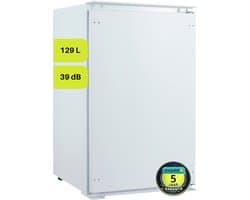 Exquisit EKS131-V-040E - Inbouw koelkast - Wit - 129 Liter - 39 dB
