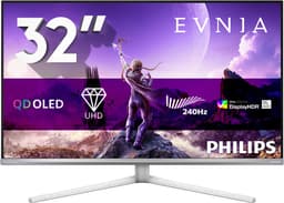 Philips 32M2N8900 - 4K QD-OLED Gaming Monitor - Ambiglow - USB-C 65w - KVM - HDR400 - 240hz - 32 inch — thumbnail 16