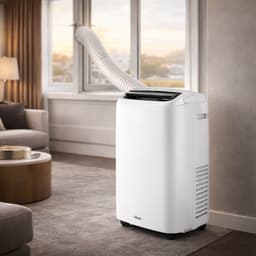 Mobiele Airco 14000 BTU met WiFi-Smart Airconditioner Verrijdbaar –airco met- app Airco Zonder Installatie –Airco Zonder Buitenunit – Portable Airco –Airconditioning Slaapkamer Zolder-Koelen Ontvochtigen Ventileren –Energiezuinige Airco–Stille Airco — thumbnail 4