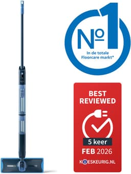 Philips OneUp Elektrische Dweil 5000 series XV5113/01 - Dweilsysteem - Vloerreiniger - Vuil water opzuigen - 2 standen - 70min dweilen - Geen emmer nodig — thumbnail 2
