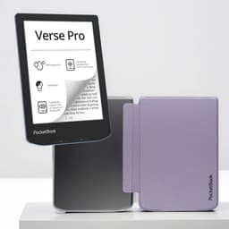 PocketBook Verse Pro Azure e-reader – Inclusief Transparant Paars Hoesje (shell cover) – Voordeelbundel — thumbnail 1