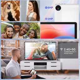 Hotlight C10 - Android 15 Tablet - 10.1 inch - 20(3+17)GB RAM/64GB ROM– 5000mAh - Wit — thumbnail 3