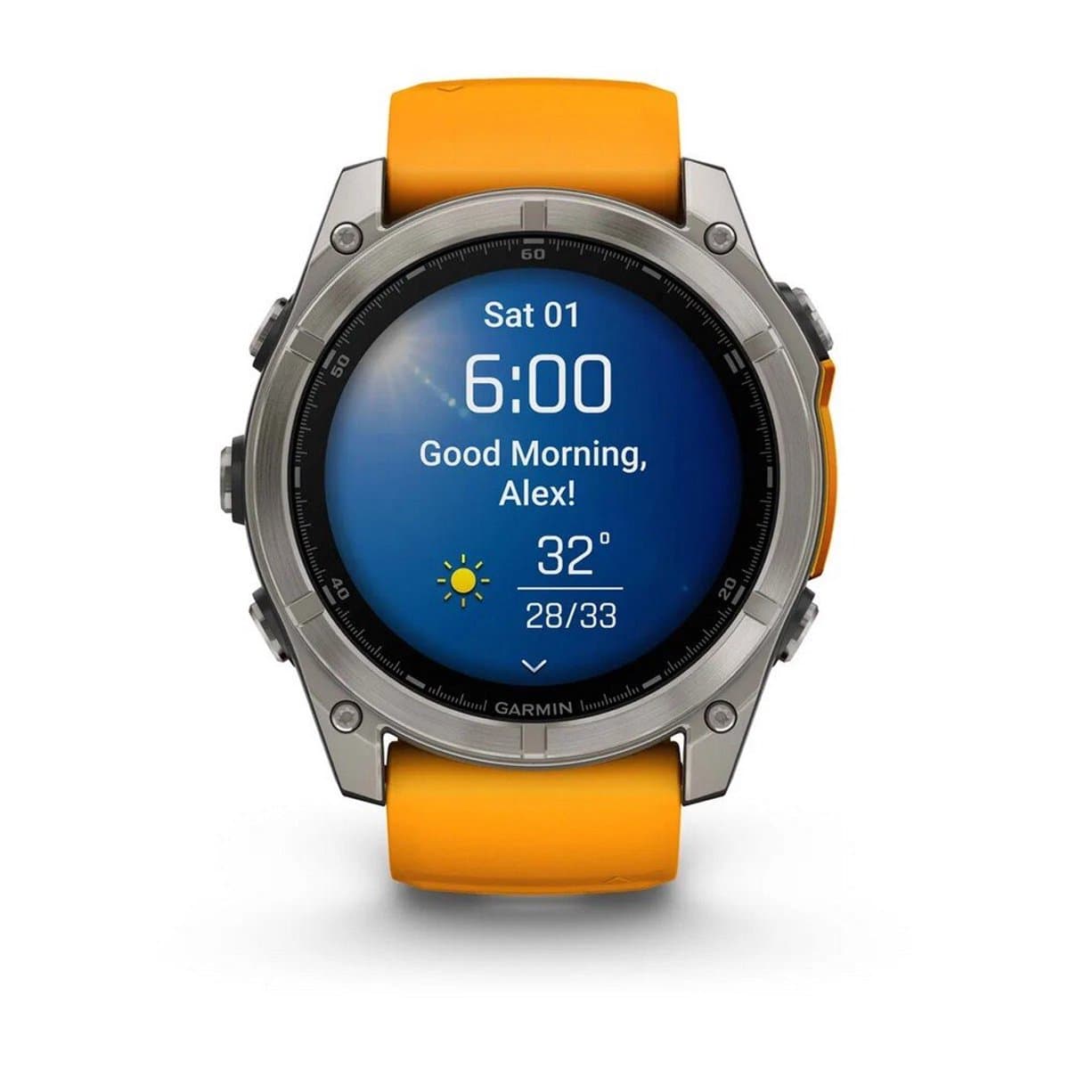 Garmin 010-02905-11 Fenix 8 – 51 mm AMOLED Titanium Smartwatch — afbeelding 1
