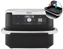 Ninja Foodi AF500EU Mega Dubbele Airfryer XXL - 10.4 Liter - Twee Kookvakken of Één MegaZone - Heteluchtfriteuse — thumbnail 2