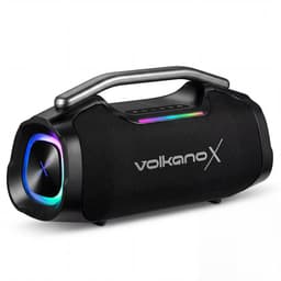 VolkanoX Ignite Bluetooth Speaker - Muziek box - 140W Partybox met RGB Verlichting - Spatwaterdicht - FM Radio - TWS - Zwart — thumbnail 1