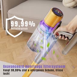 DYNA® Steelstofzuiger Met Snoer - Steelstofzuiger - Stofzuiger - Zwart - ‎40cm x 30cm x 20cm — thumbnail 9