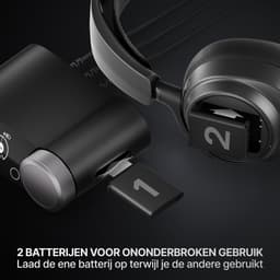 SteelSeries - Arctis Nova Pro Omni - Hi-Res Wireless Certified Gaming Headset - Black — thumbnail 9