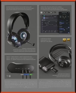 SteelSeries - Arctis Nova Pro Omni - Hi-Res Wireless Certified Gaming Headset - Black — thumbnail 5