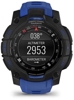 Garmin Instinct 3- Smartwatch - 45mm - AMOLED - Zwart & Blauw - Limited Edition — thumbnail 18