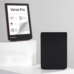 PocketBook Verse Pro Passion Red e-reader – Inclusief Zwart Hoesje (shell cover) – Voordeelbundel — thumbnail 1