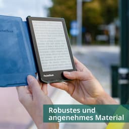 PocketBook Verse Pro Passion Red e-reader – Inclusief Blauw Hoesje (shell cover) – Voordeelbundel — thumbnail 3