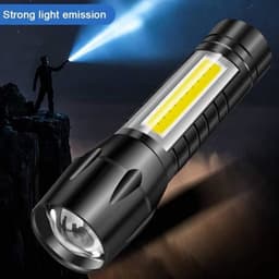 Oplaadbare USB-werklamp, COB-inspectielamp, brander, krachtige LED-werklamp voor autoreparatiewerkplaatsen — thumbnail 4